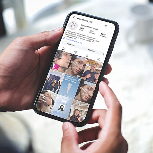 Teoxane babyGLOW™ for HIM Social Media Assets